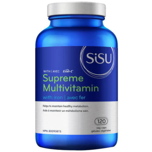 Sisu Supreme Multivitamin with Iron