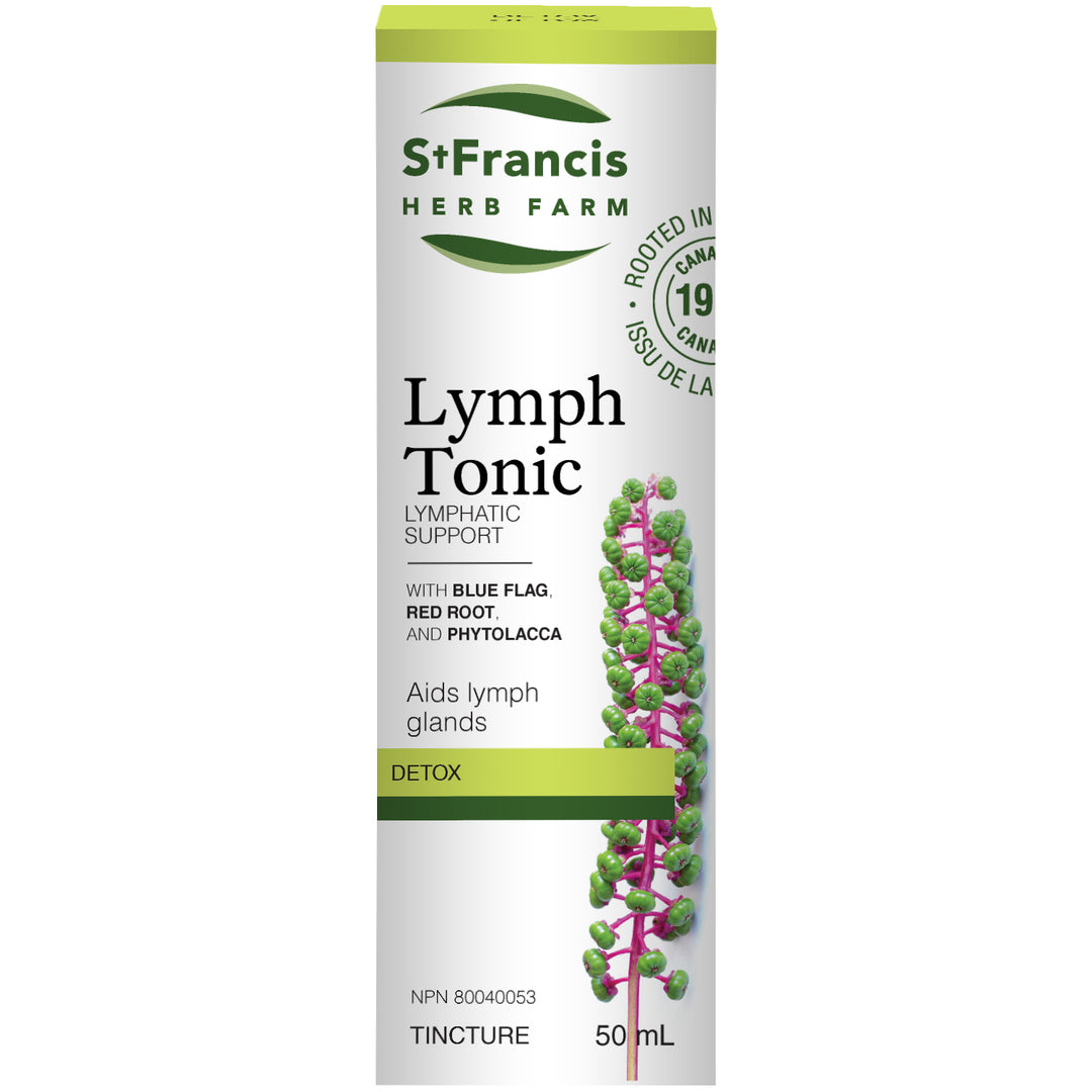 St Francis Herb Farm Lymph Tonic Lymphatic Support Detox Tincture
