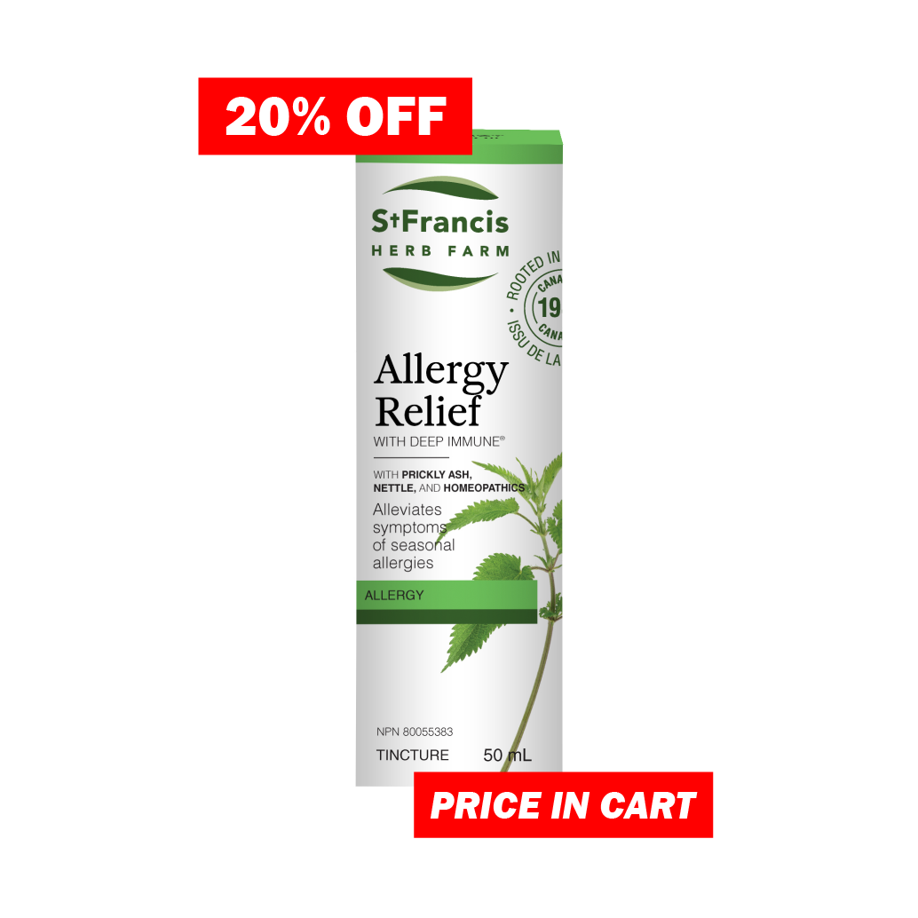 St Francis Herb Farm Allergy Relief with Deep Immune Tincture