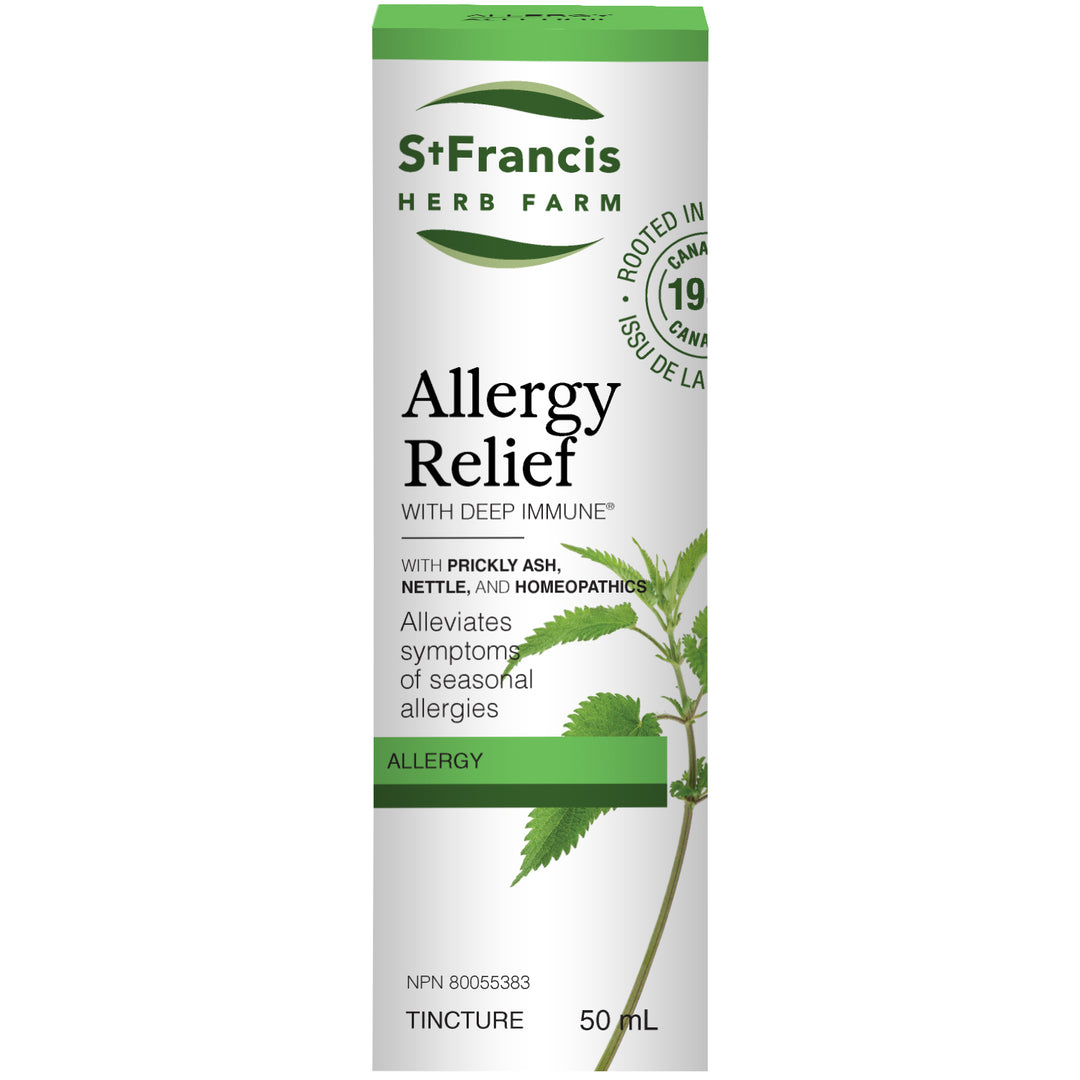 St Francis Herb Farm Allergy Relief with Deep Immune Tincture