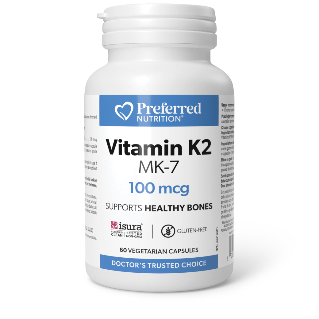 Vitamin K2 100mcg Vegetarian Capsules