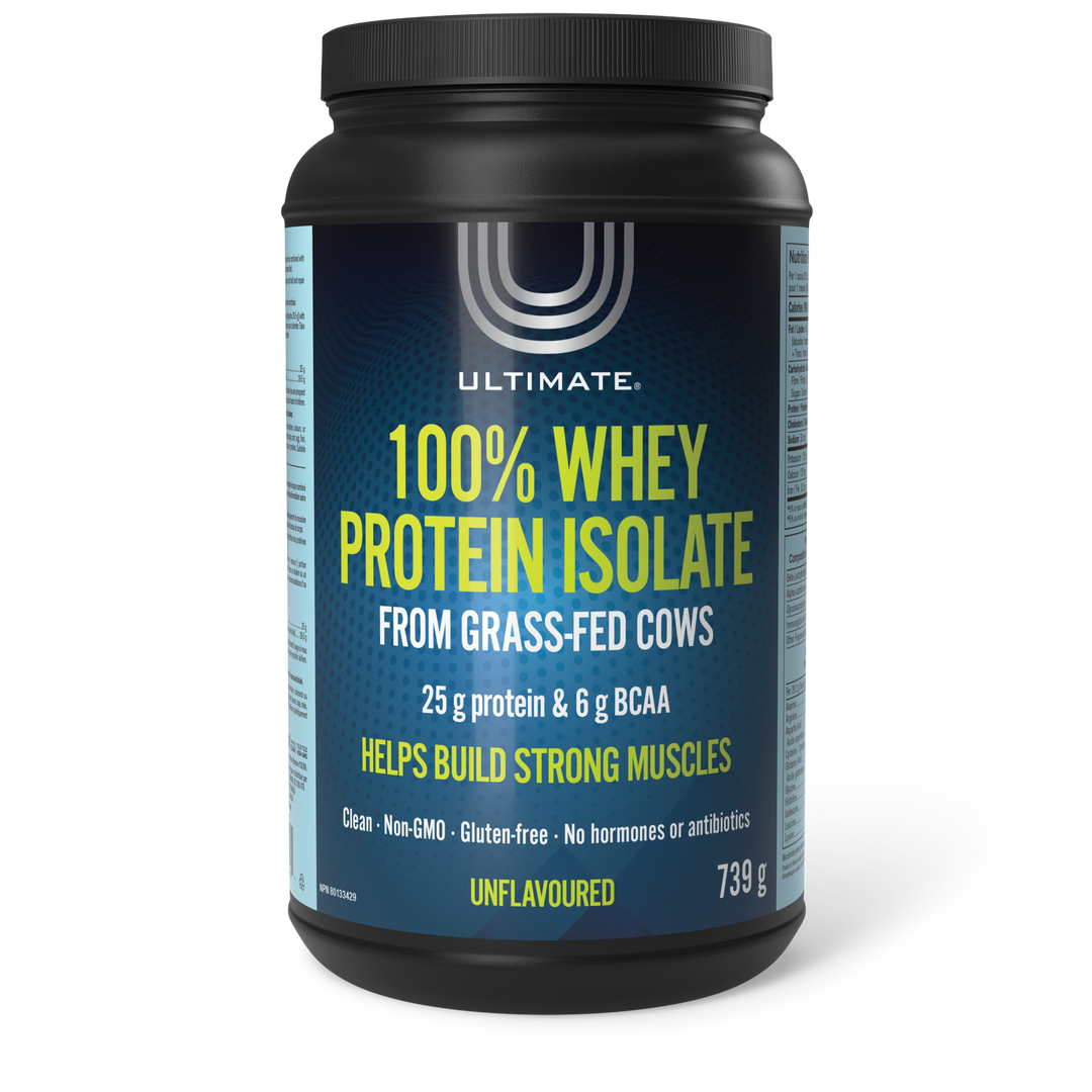 Ultimate 100% Whey Protein Isolate Powder Unflavoured