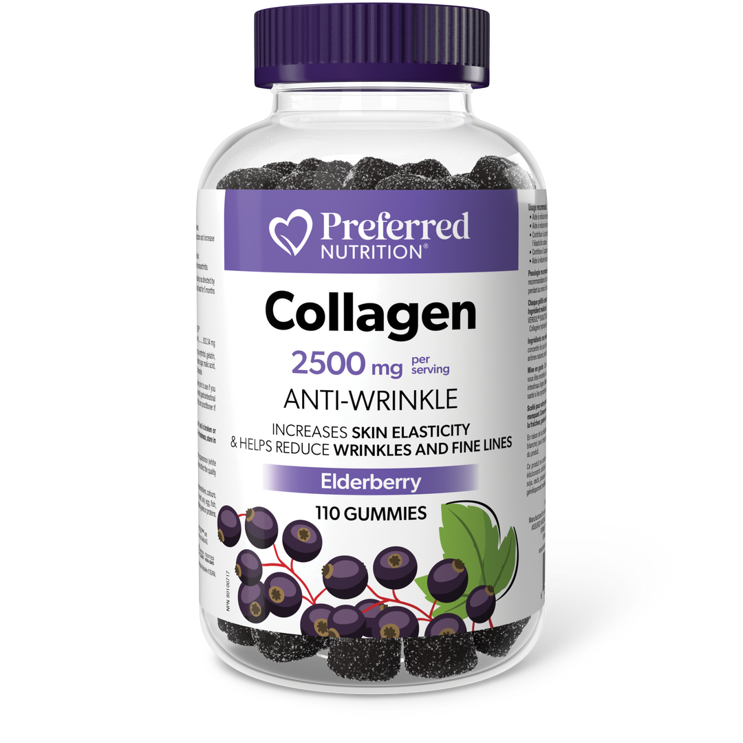 Preferred Nutrition Collagen 2500mg Gummies