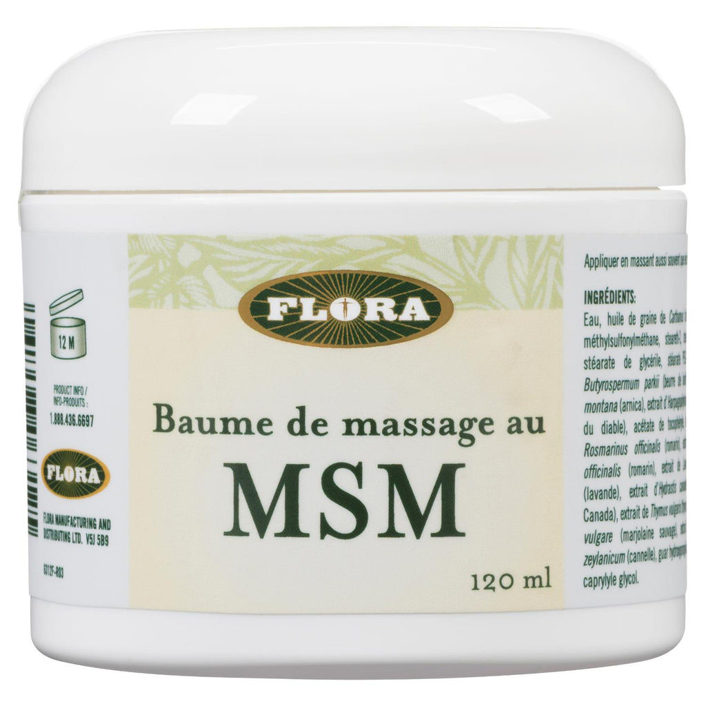 Flora Health MSM - Soothing Massage Rub
