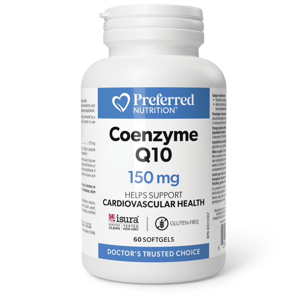 Preferred Nutrition Coenzyme Q10 150 mg