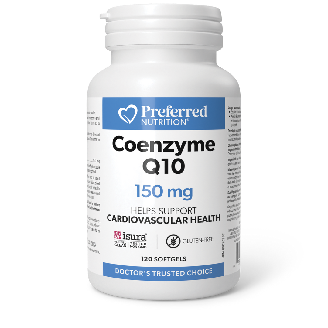 Preferred Nutrition Coenzyme Q10 150 mg