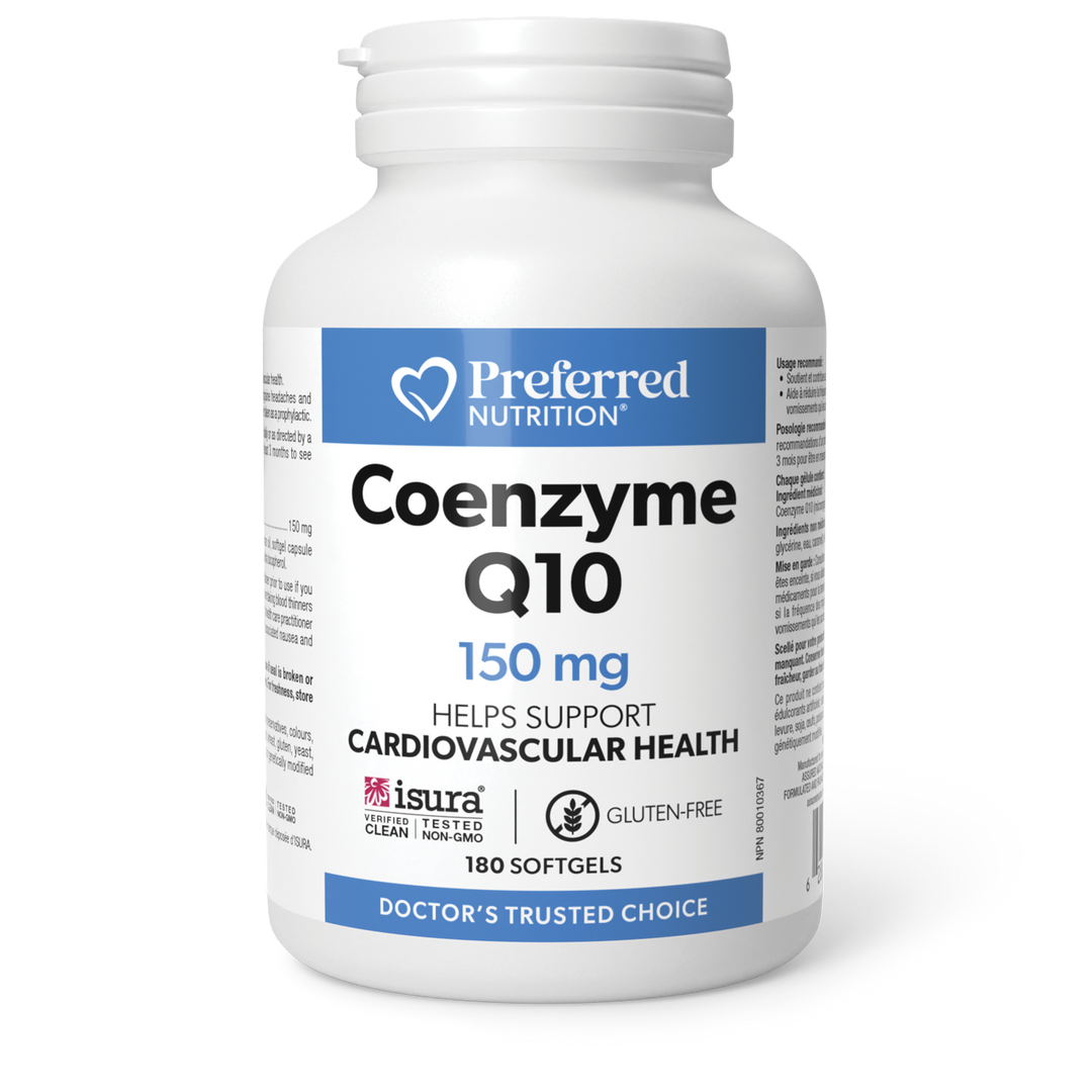 Preferred Nutrition Coenzyme Q10 150 mg