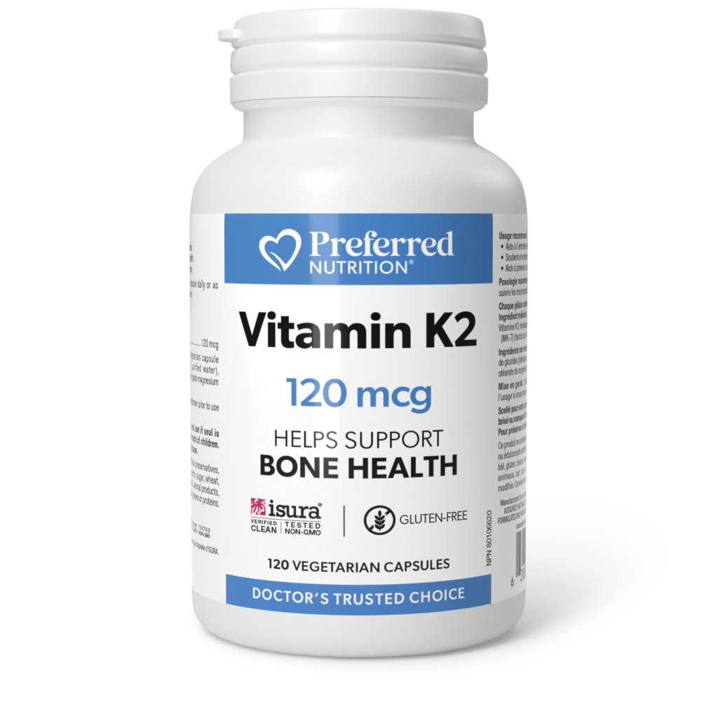 Preferred Nutrition, Vitamin K2 120mcg