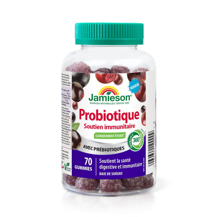 Jamieson Probiotic Immune Support Gummies Elderberry