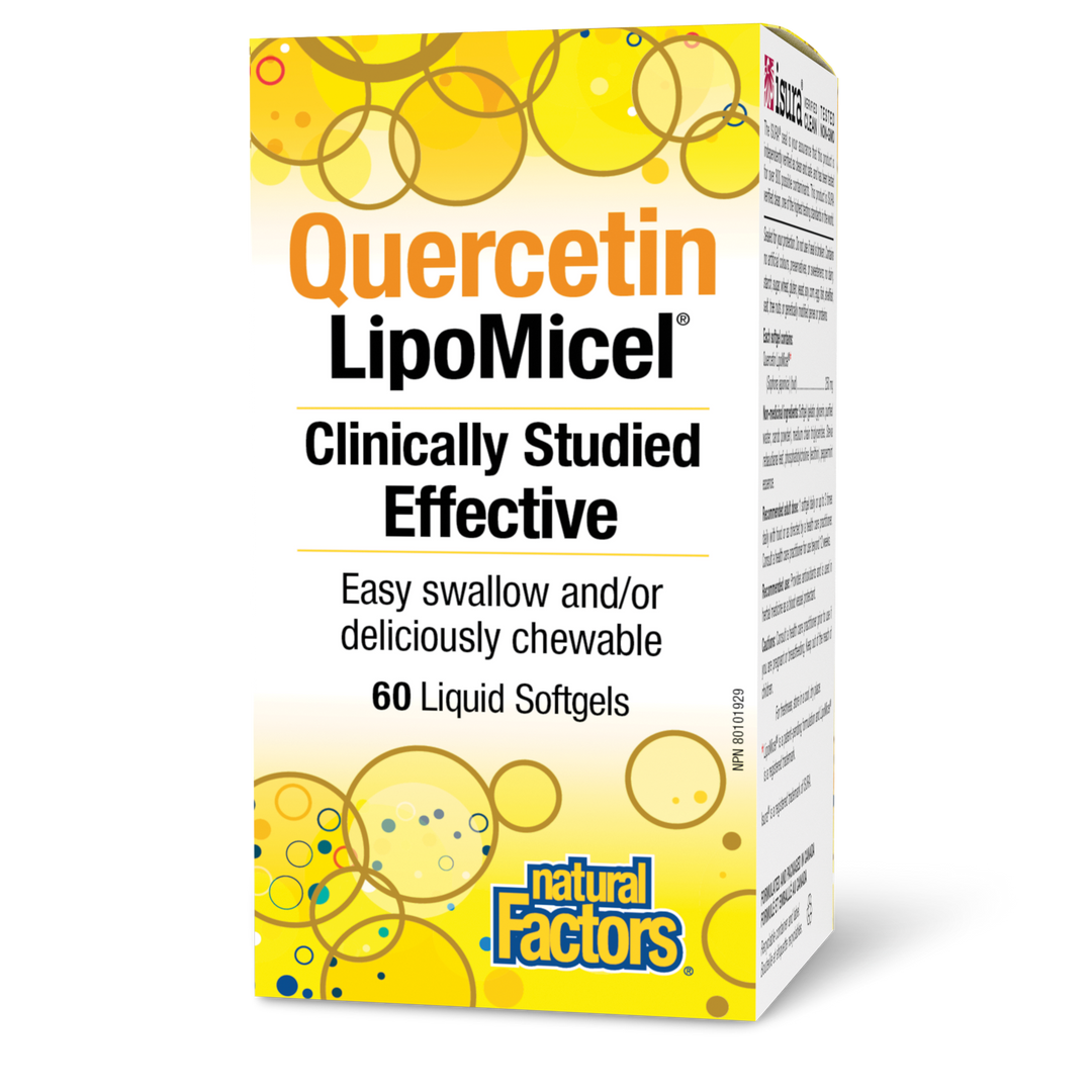 Quercetin LipoMicel Matrix 250mg Softgels