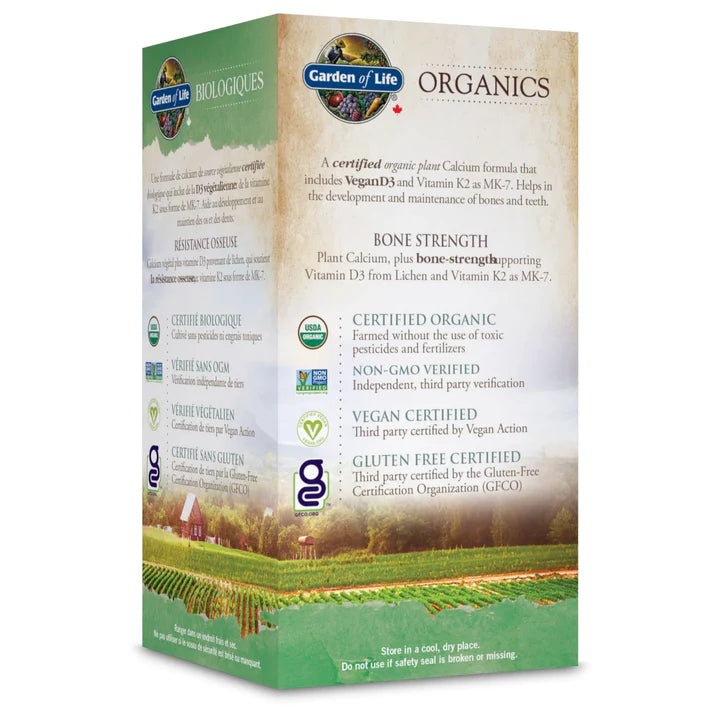 Garden of Life  Organics Plant Calcium