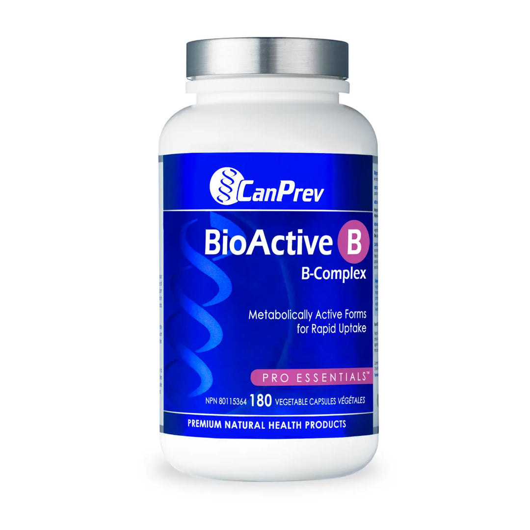 Canprev BioActive B, B-Complex, Pro Essentials Vegetarian Capsules