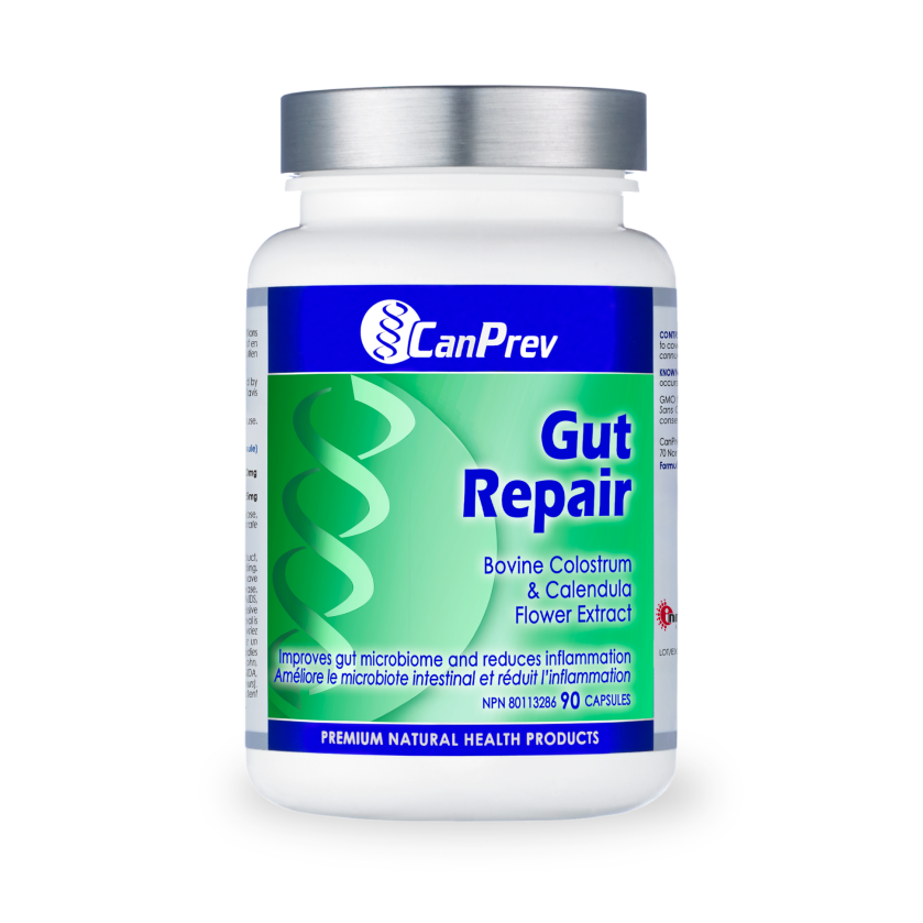 Canprev Gut Repair with Bovine Colostrum & Calendula Capsules