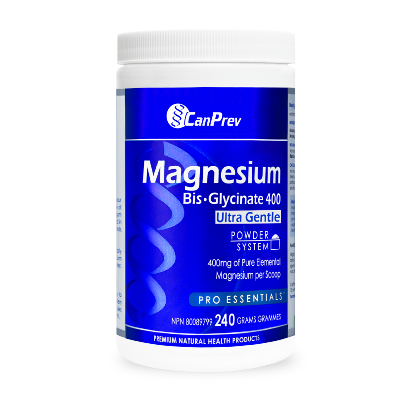 CanPrev Magnesium Bis·Glycinate 400 Ultra Gentle – Powder