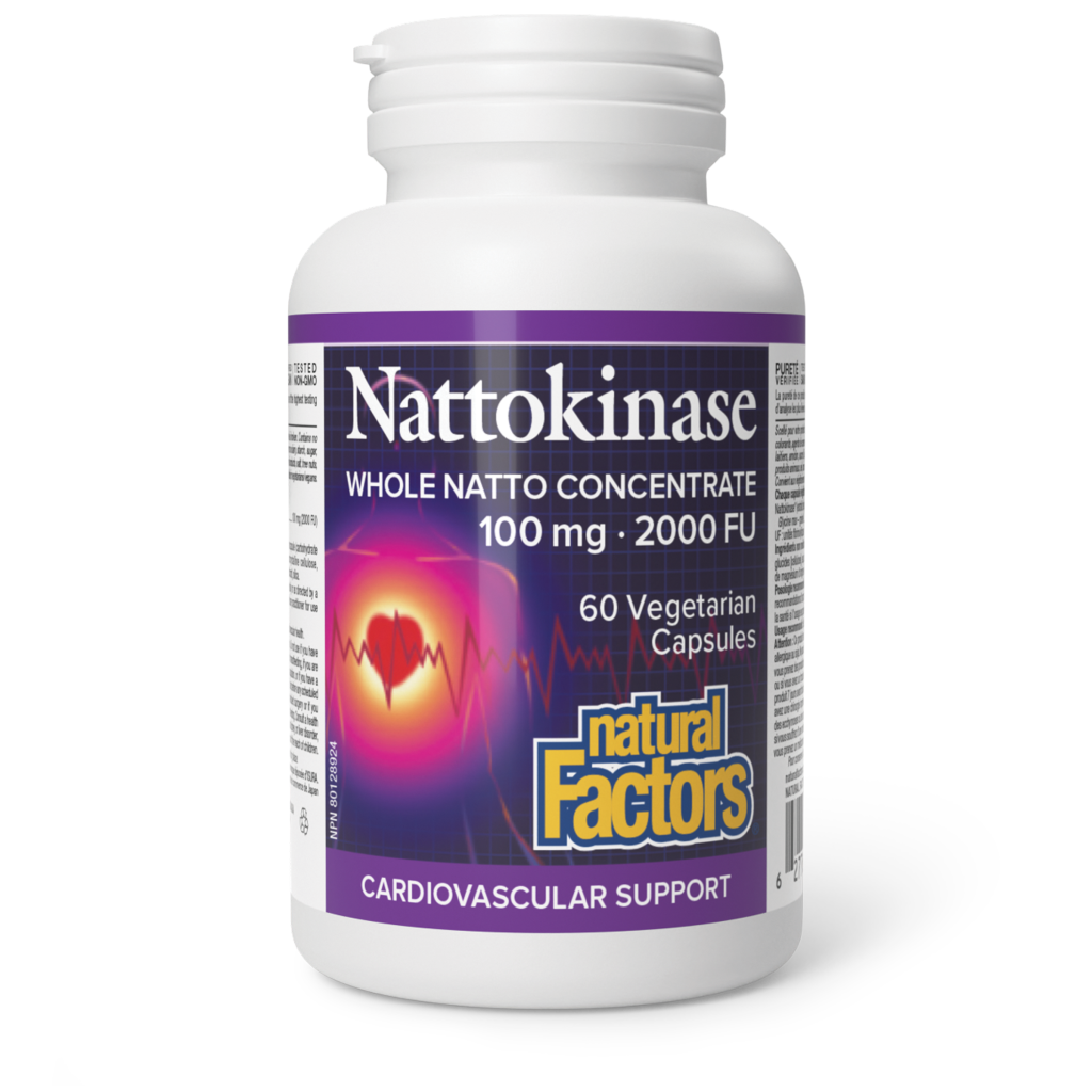 Natural Factors Nattokinase 100 mg