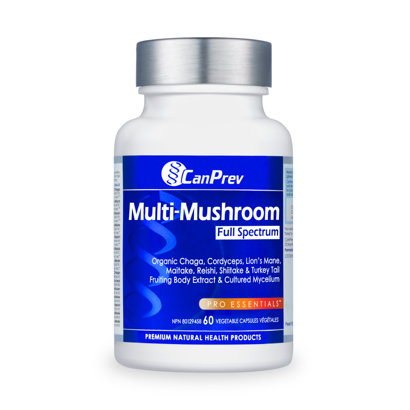 CanPrev Multi Mushroom Full Spectrum - 60 vcaps