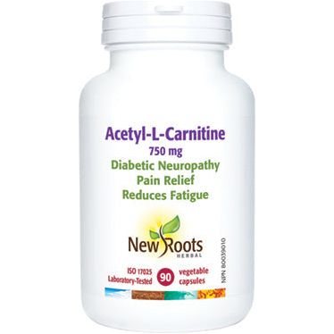 New Roots Acetyl-L-Carnitine 750 mg