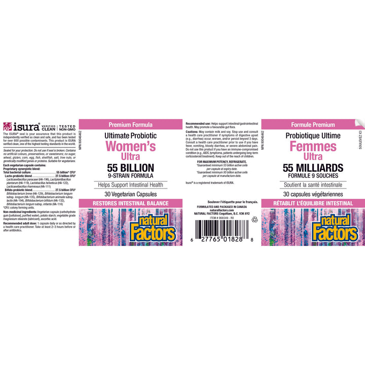 Natural Factors Women’s Ultra 55 Billion