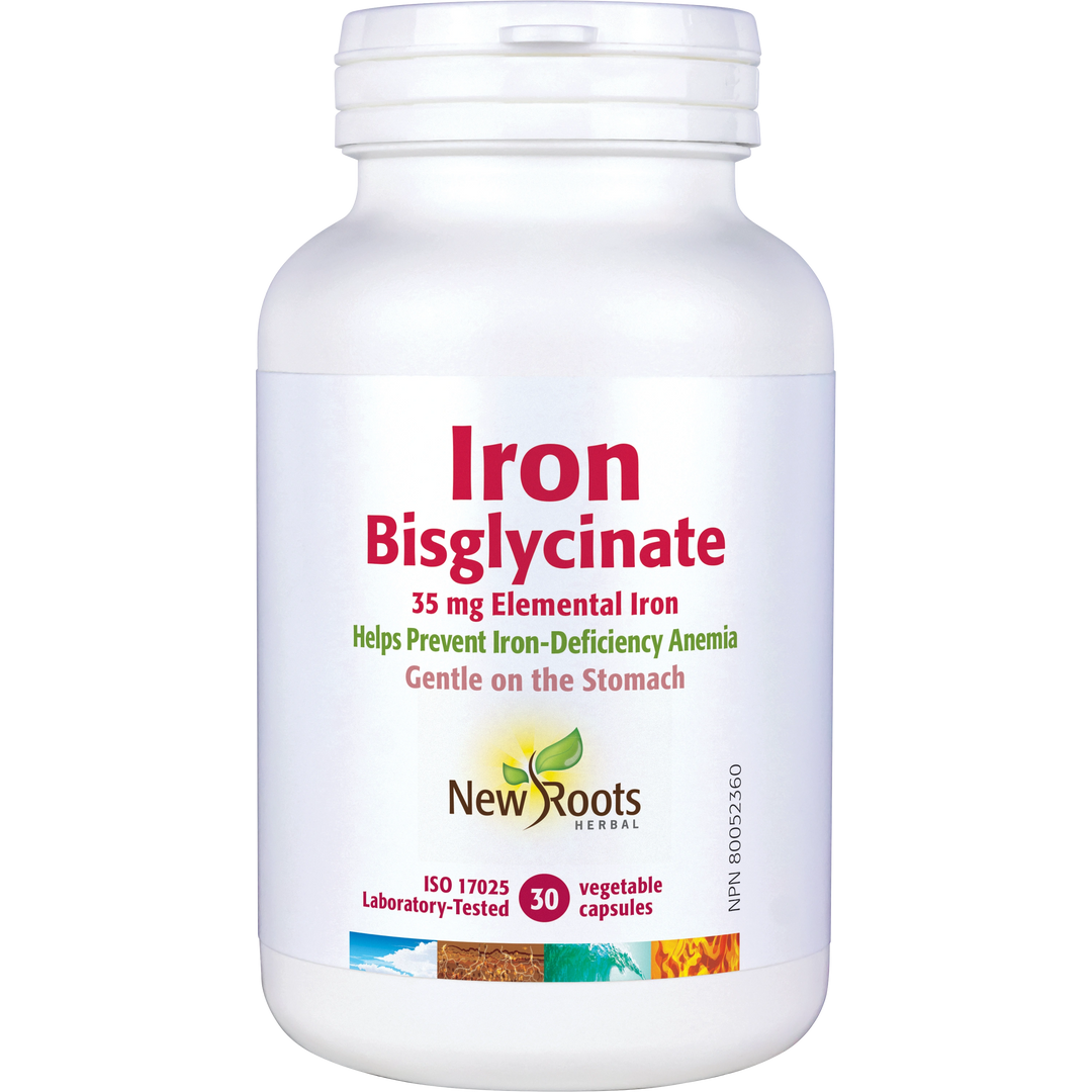 New Roots Iron Bisglycinate 35 mg