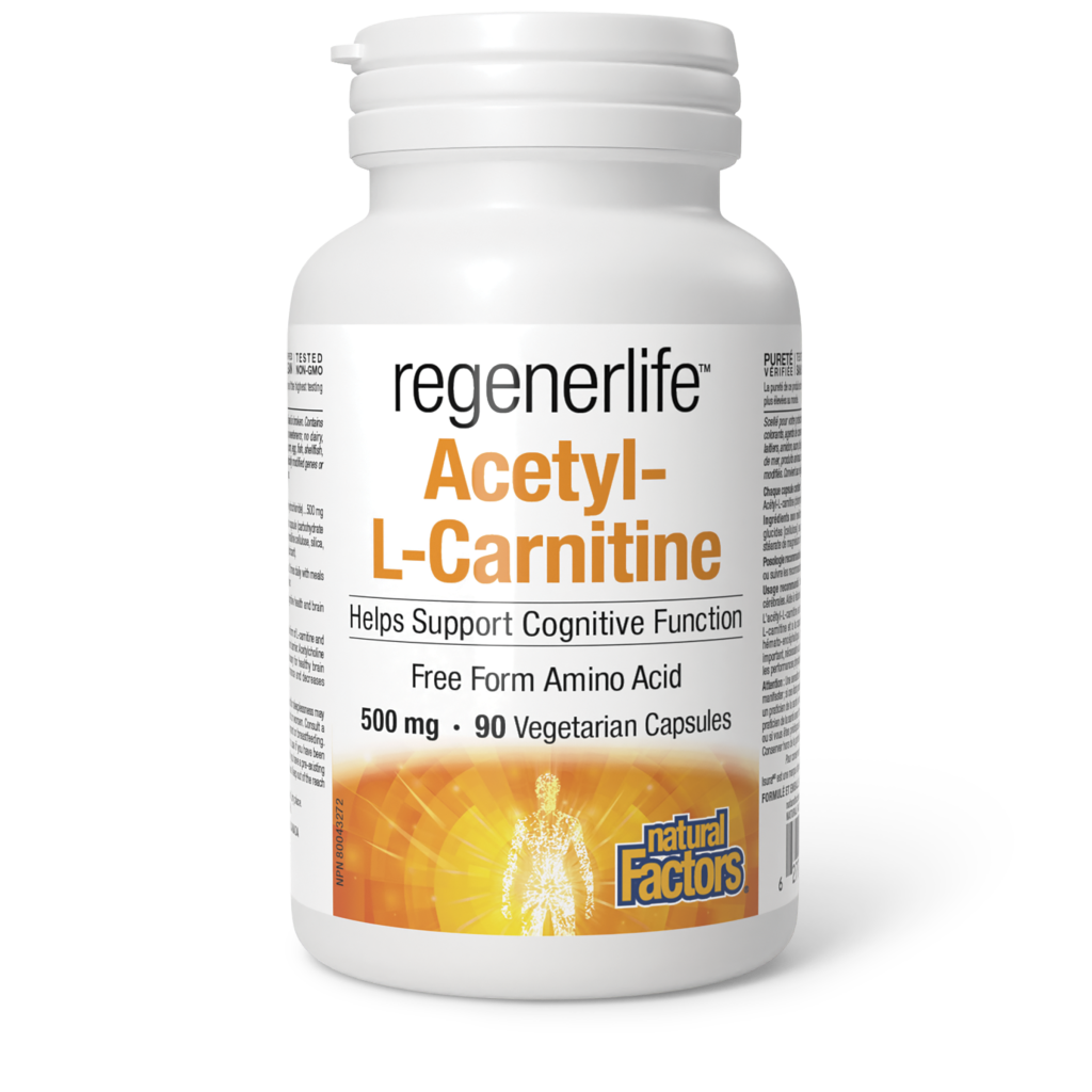 RegenerLife Acetyl-L-Carnitine 500 mg