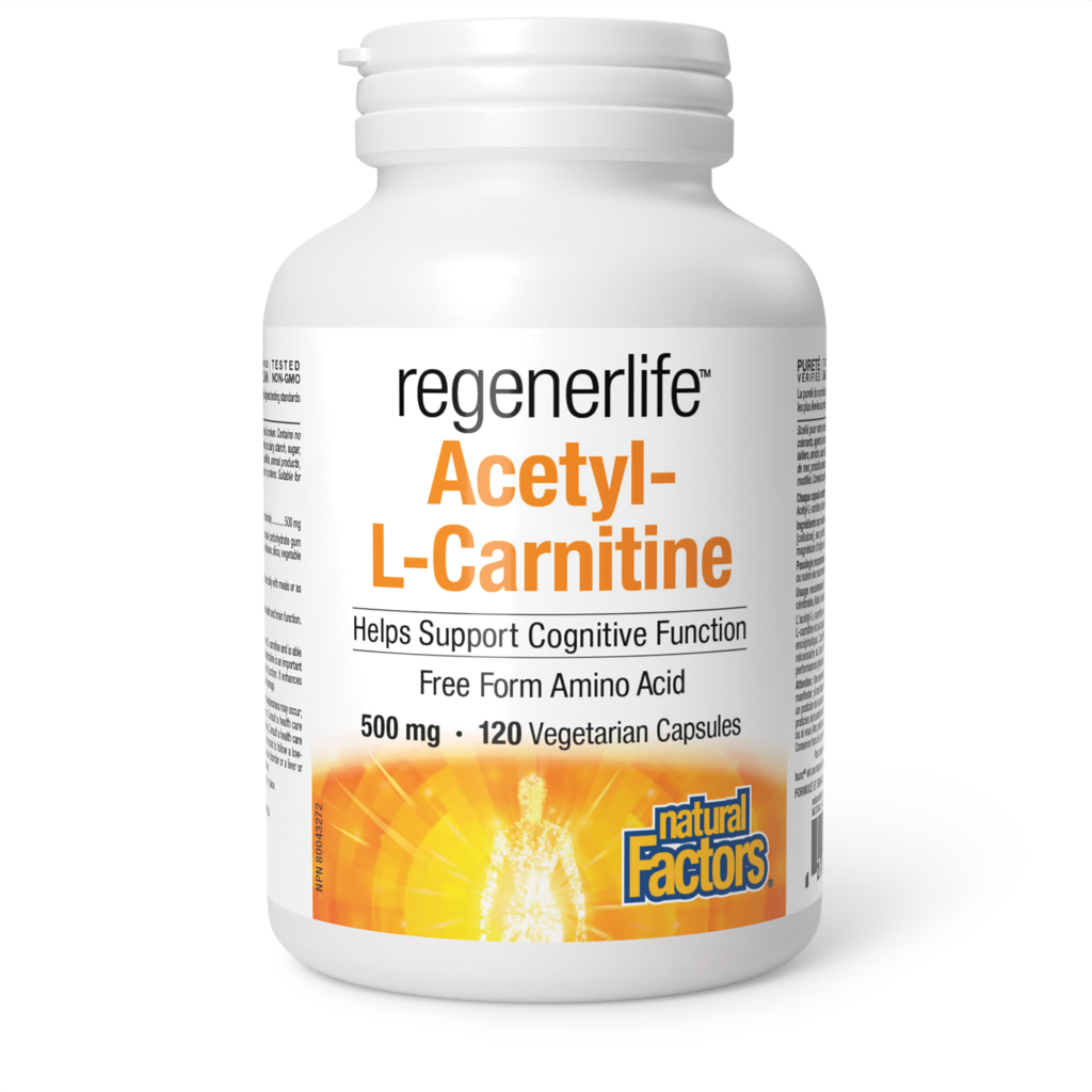 RegenerLife Acetyl-L-Carnitine 500 mg