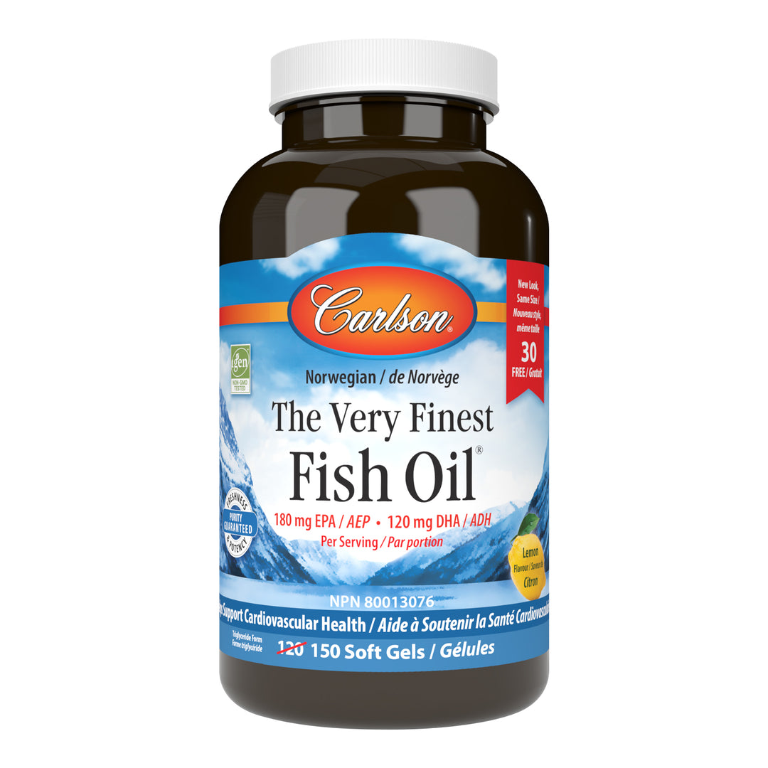 Carlson® The very Finest Fish Oil® Lemon