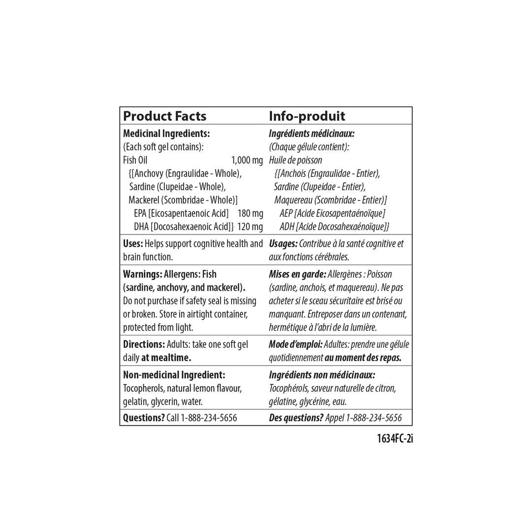 Carlson® The very Finest Fish Oil® Lemon