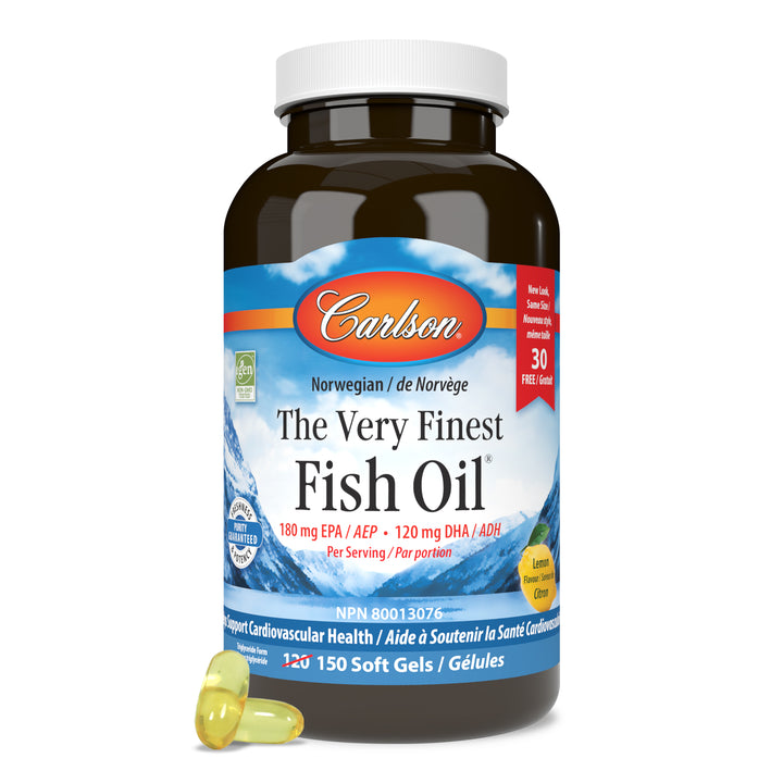 Carlson® The very Finest Fish Oil® Lemon