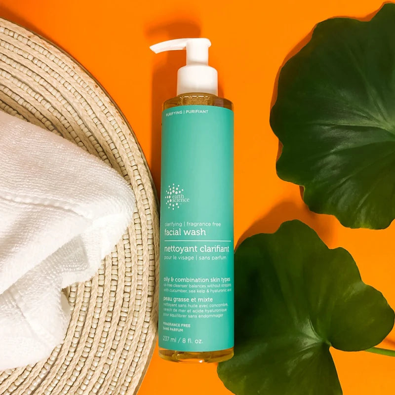 Earth Science Clarifying Fragrance Free Facial Wash