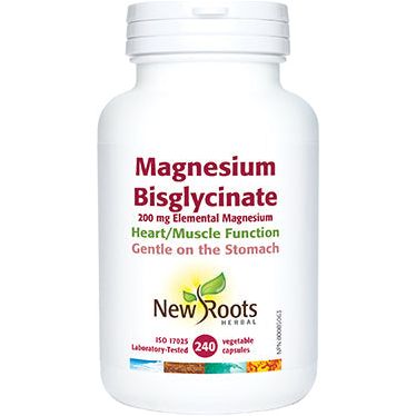New Roots Magnesium Bisglycinate (Capsules)