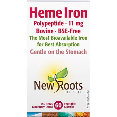 New Roots Gentle Bovine Heme Iron
