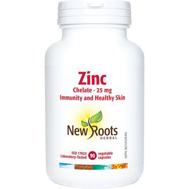 New Roots Zinc Chelate 25 mg