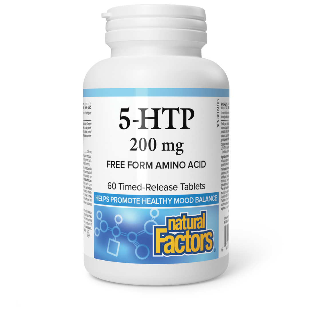 Natural Factors 5-HTP 200mg
