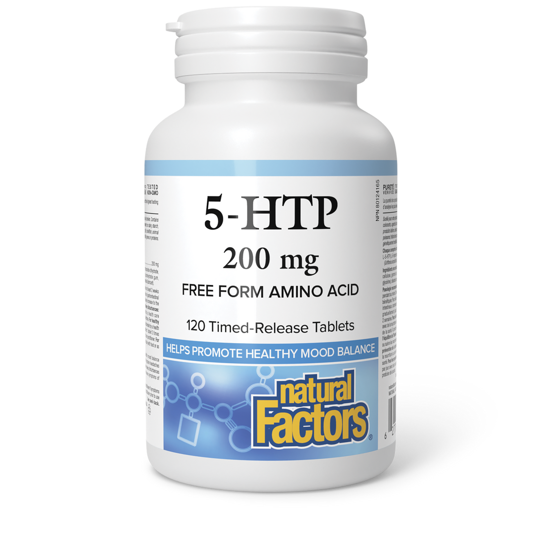 Natural Factors 5-HTP 200mg