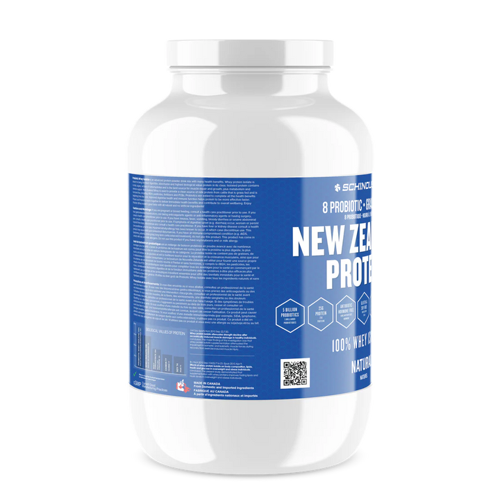 Probiotic Grass Fed New Zealand Whey Protein Natural - 910 g