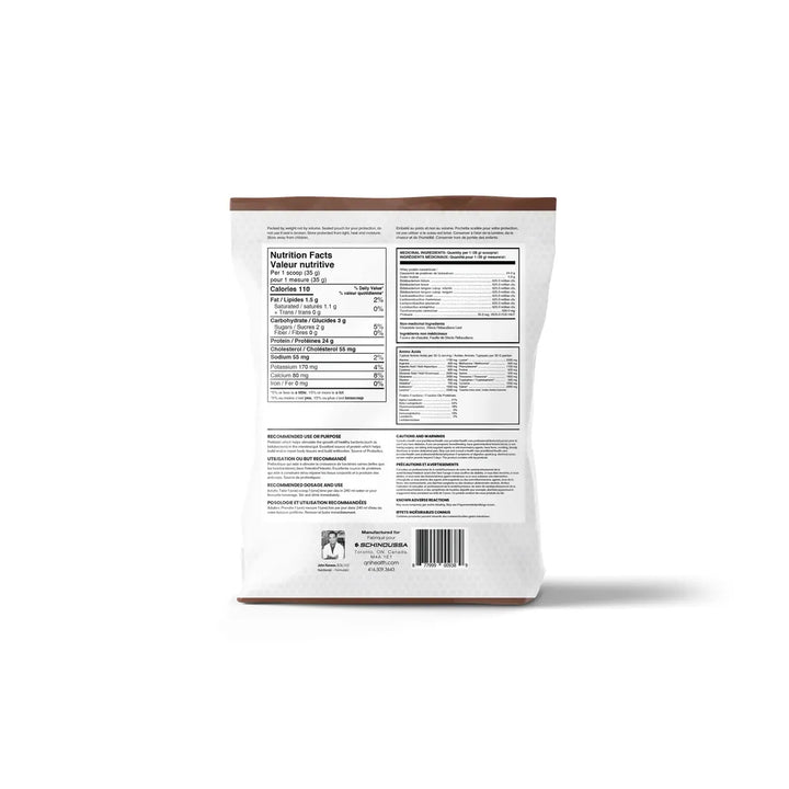 Schinoussa 100% Whey Concentrate + 8 Probiotics Chocolate - 910 g