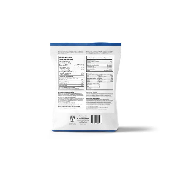 Schinoussa  100% Whey Concentrate + 8 Probiotics Natural - 910 g