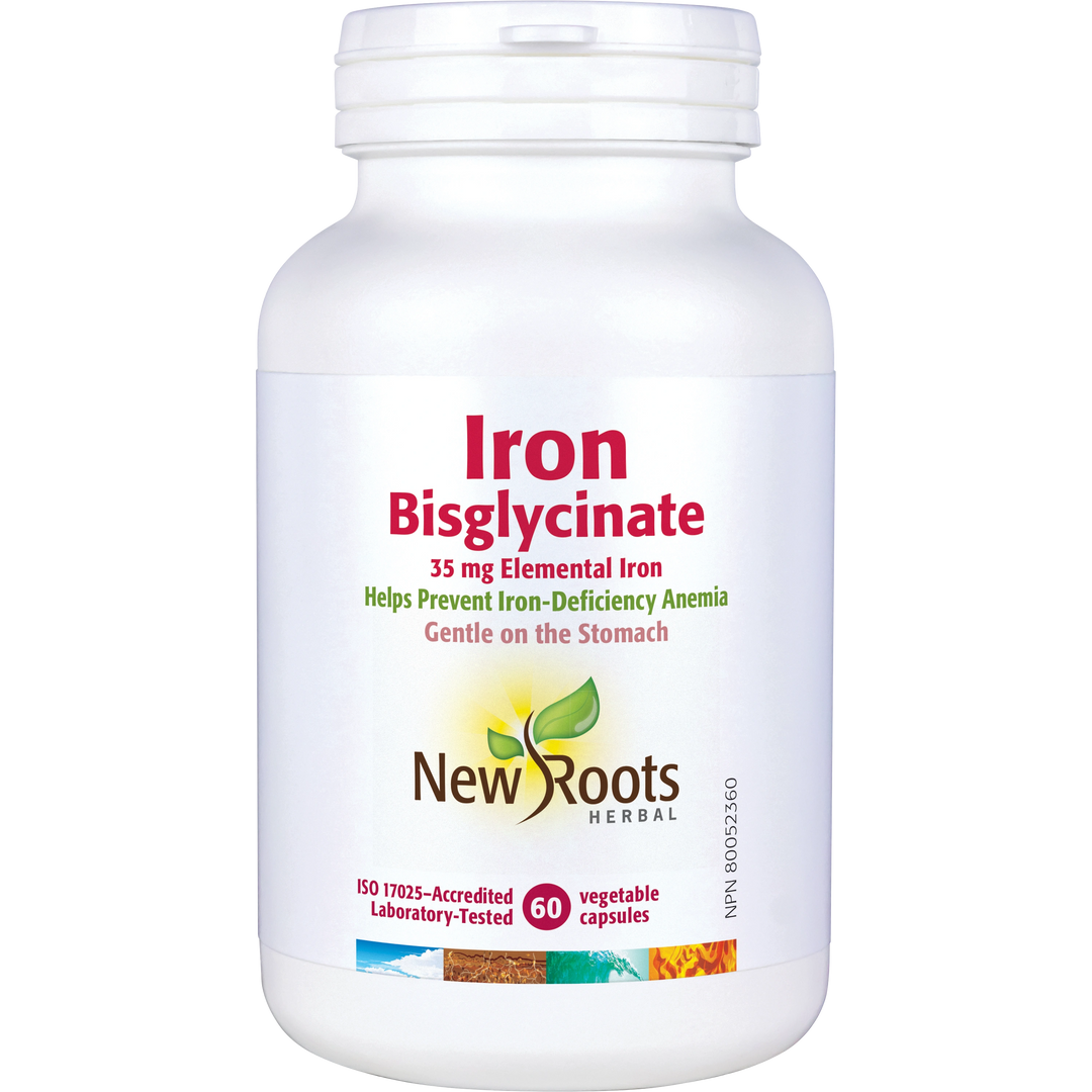 New Roots Iron Bisglycinate 35 mg