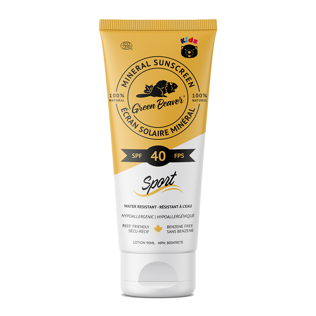 Green Beaver® Kids Mineral Sunscreen Lotion SPF 40