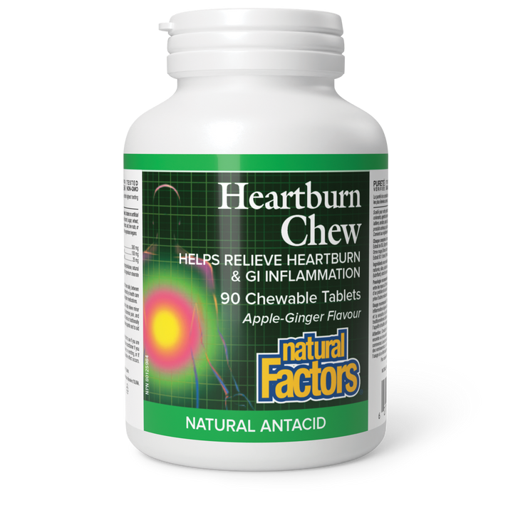 Natural Factors Heartburn Chew
