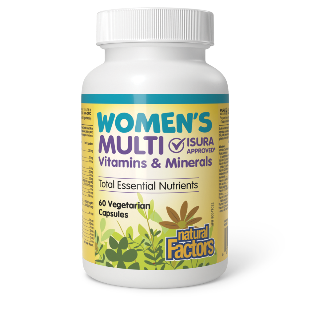 LIQUIDATION - Natural Factors Women’s Multi Vitamins & Minerals - FINAL SALE/NO RETURNS***