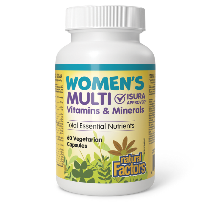 LIQUIDATION - Natural Factors Women’s Multi Vitamins & Minerals - FINAL SALE/NO RETURNS***