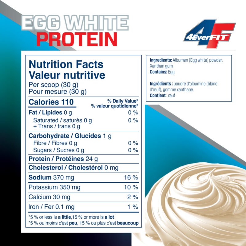 4EVERFIT® Egg White Protein Unflavoured