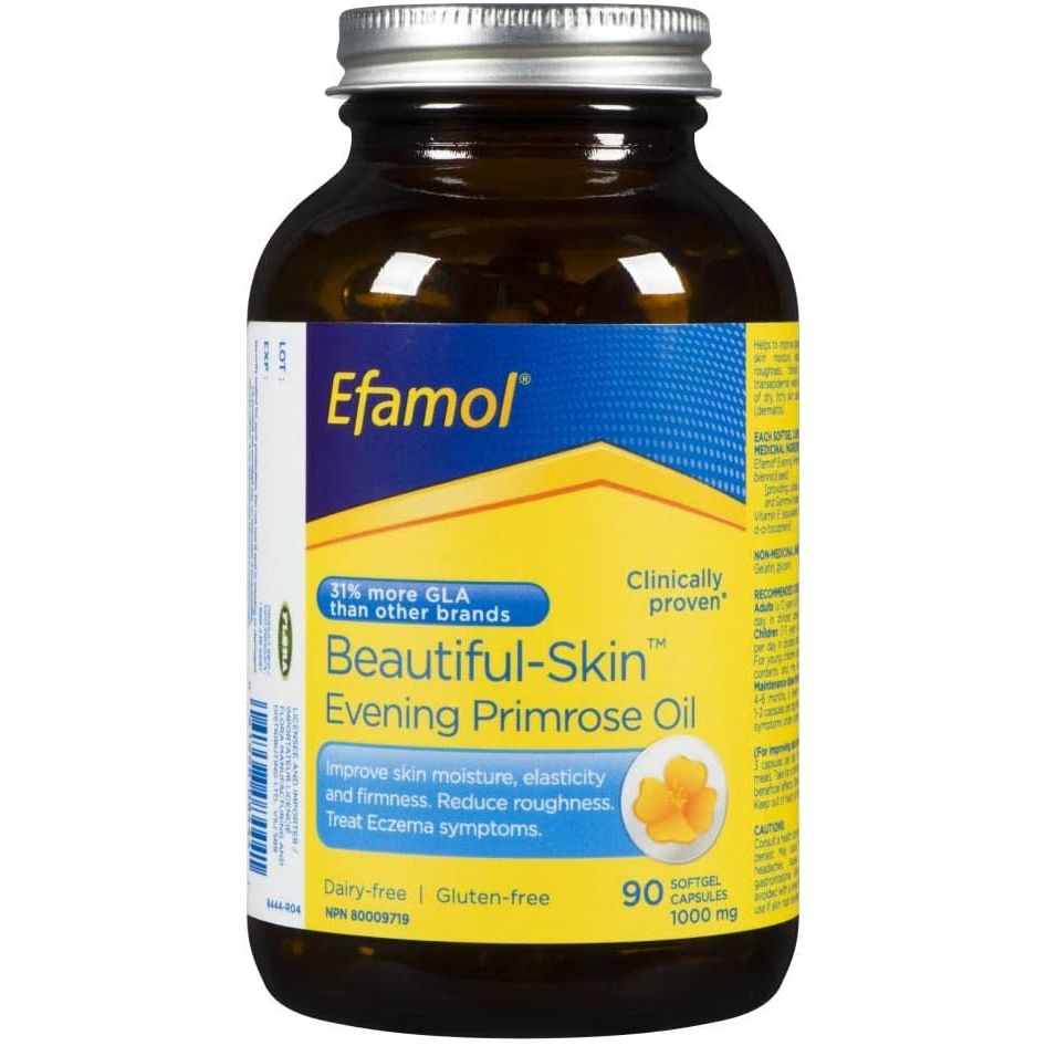 Efamol - Beautiful-Skin Evening Primrose Oil, 500mg, 90gels