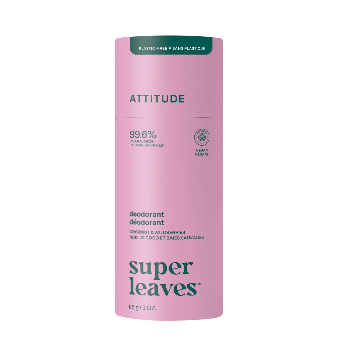 Attitude® Super Leaves™  Deodorant Coconut & Wildberries