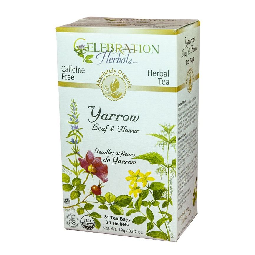 LIQUIDATION - Celebration Herbals Yarrow Leaf & Flower - FINAL SALE/NO RETURNS***