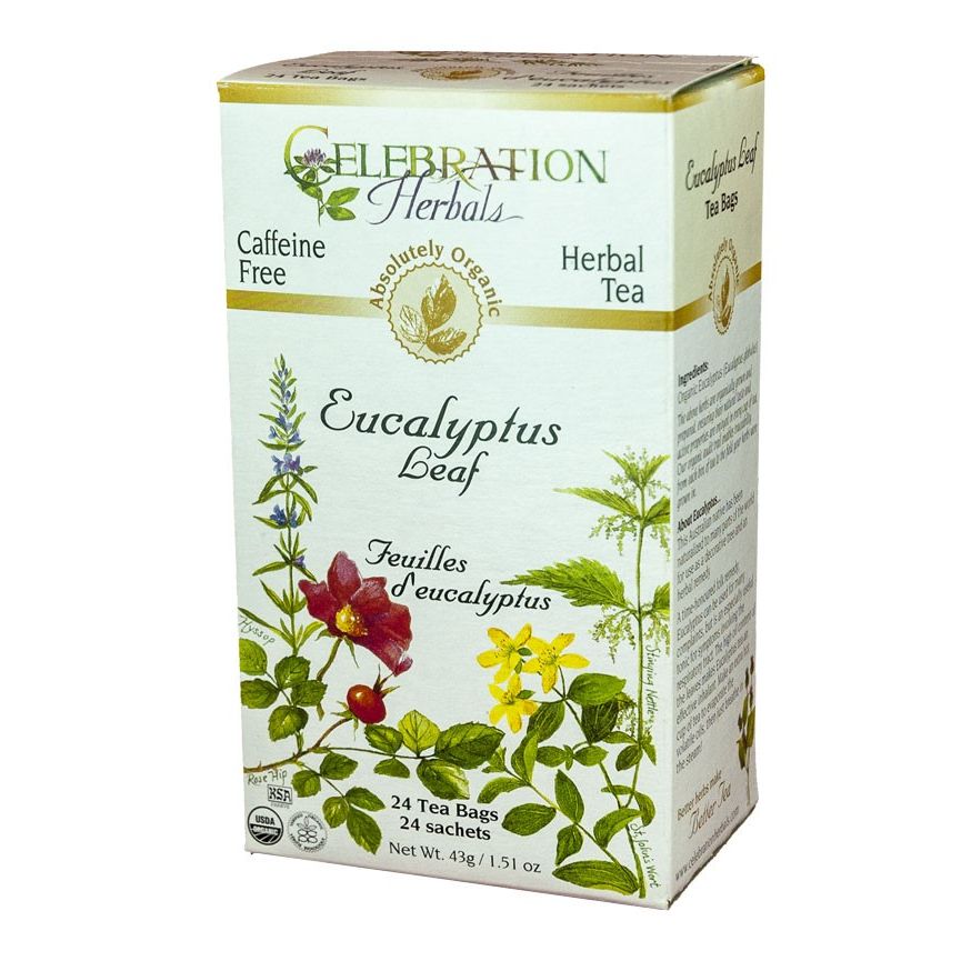 LIQUIDATION - Celebration Herbals Eucalyptus Leaf Tea Bags - FINAL SALE/NO RETURNS***
