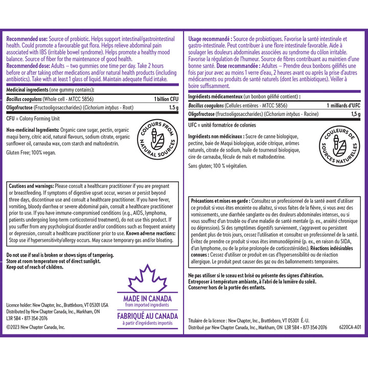 New Chapter® All-Flora™ Probiotic + Prebiotic Gummies