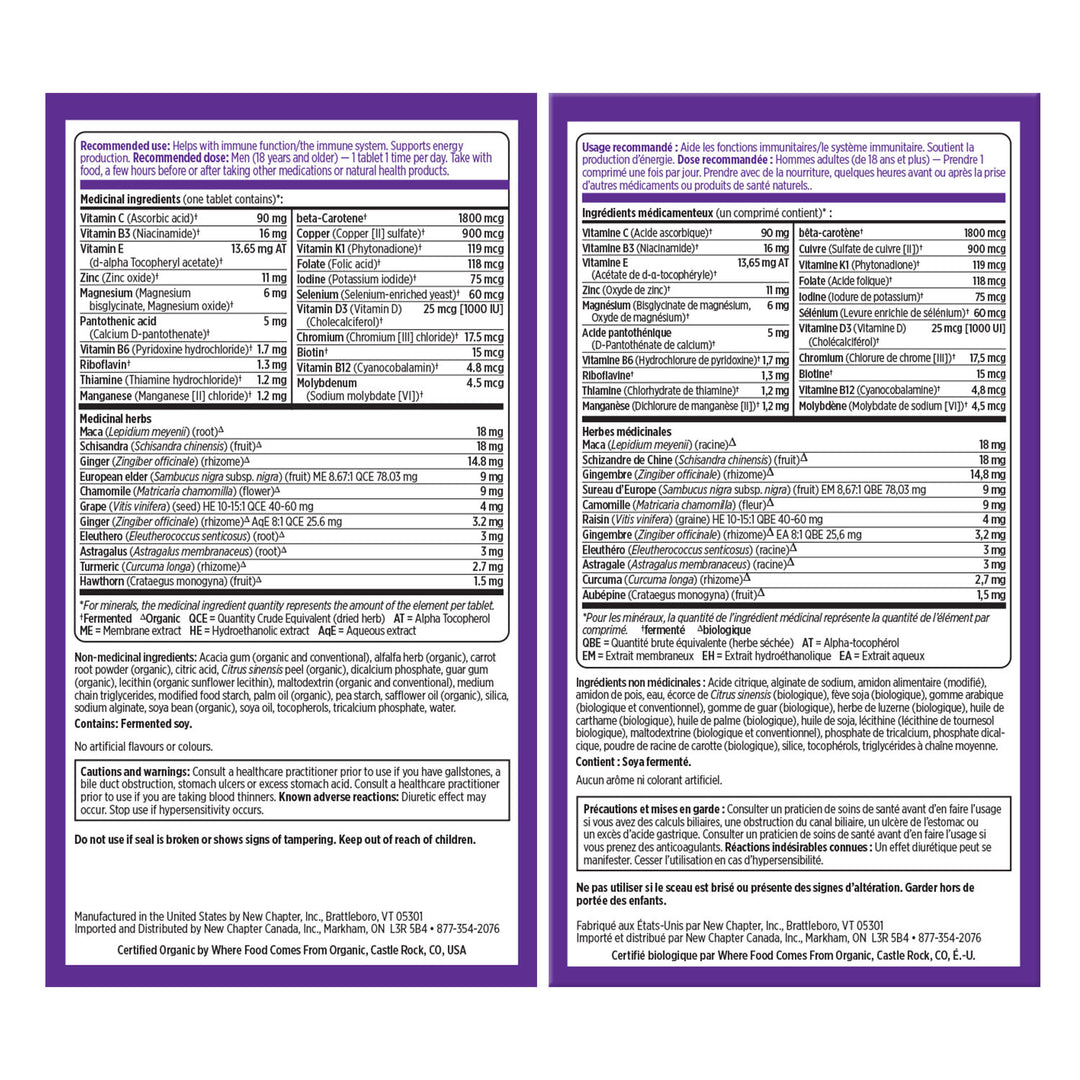 New Chapter®  One Daily Every Men's Multivitamin