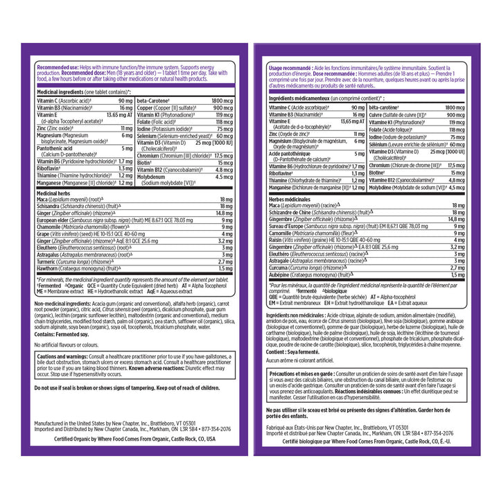 New Chapter®  One Daily Every Men's Multivitamin